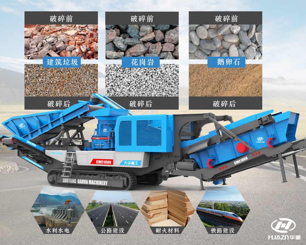 履帶式制砂機
